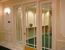 commercial wood staining services, commercial wood finishing services